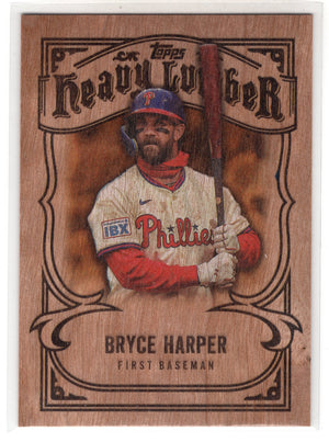 2026 Topps Series 1 Bryce Harper #HL-4 Heavy Lumber