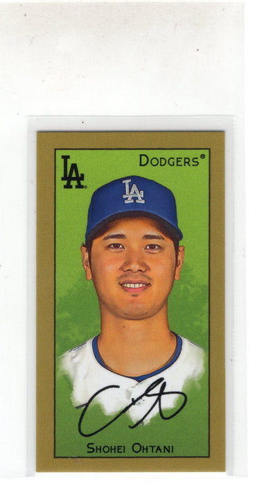 2025 Topps Allen & Ginter Shohei Ohtani Mini Gold Border
