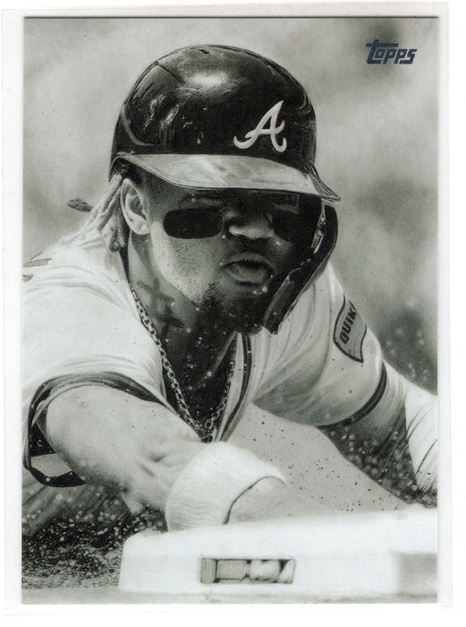 2025 Topps Update Ronald Acuna Jr. #KHAC-32 Keegan Hall Art Card