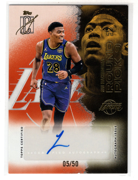 2026 Topps Signature Class Rui Hachimura #VCA-RUI Auto /50