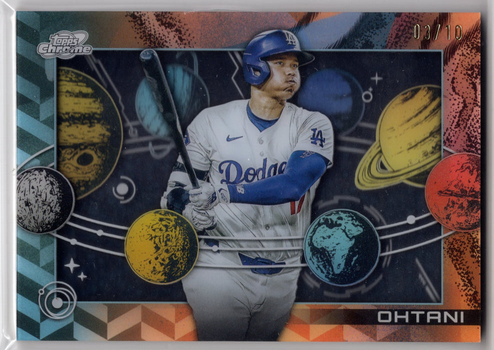 2025 Topps Cosmic Chrome Shohei Ohtani #P-2 Planetarium /10 SSP
