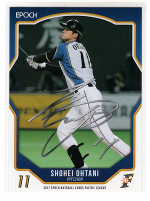2017 Epoch Pacific League Shohei Ohtani #01PS Facsimile