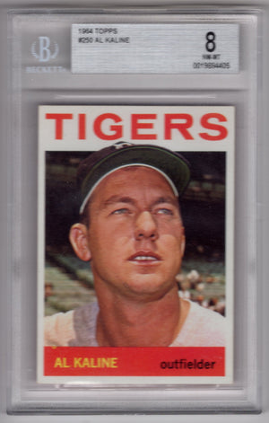 1964 Topps Al Kaline #250 BGS 8