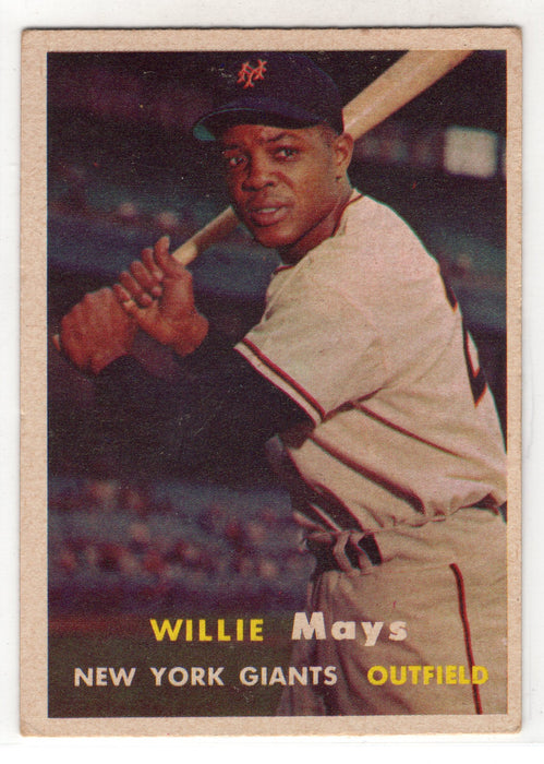 1957 Topps Willie Mays #10