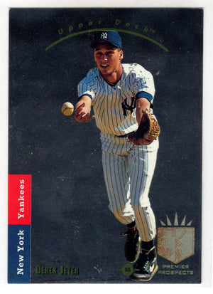 1993 Upper Deck SP Derek Jeter #279 Premier Prospects RC Rookie