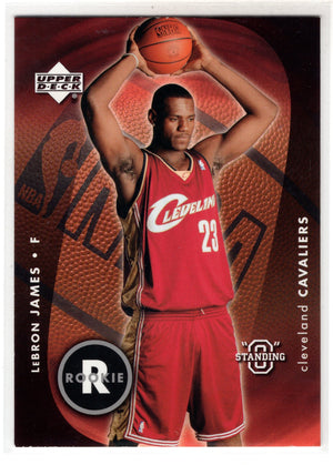 2003 Upper Deck "Standing O" LeBron James #85 RC Rookie