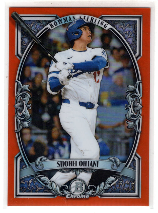 2026 Bowman Chrome Sterling Shohei Ohtani #BST-6 Orange Refractor /25