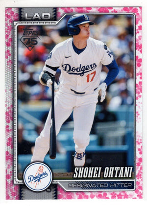 2026 Topps Series 1 Shohei Ohtani Japan Cherry Blossom #200 /99