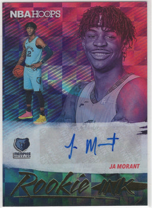 2019-20 Panini Hoops Ja Morant #RI-JMT RC Rookie Ink Auto