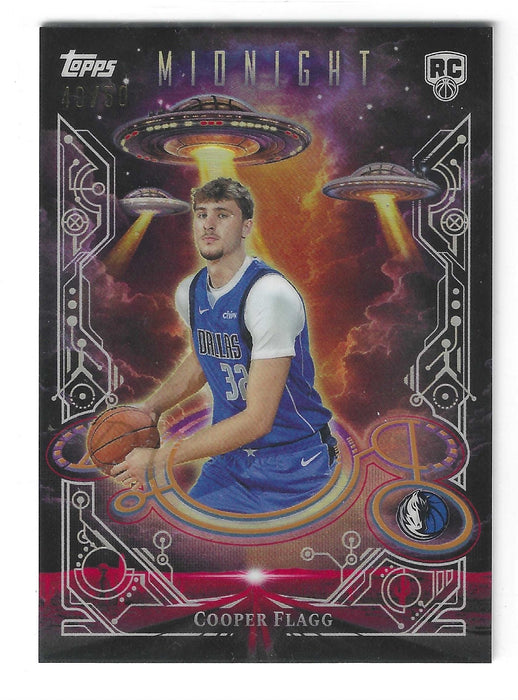 2025-26 Topps Midnight Cooper Flagg #DD-16 Daydreamers Summer Solstice RC /50 SP