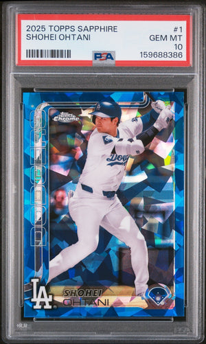 2025 Topps Sapphire Shohei Ohtani #1 PSA 10