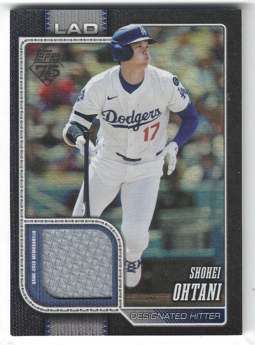 2026 Topps Shohei Ohtani #200 Black Foil GU Patch /10 SSP