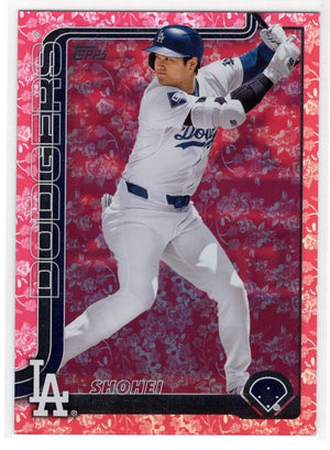 2025 Topps Series 1 Shohei Ohtani #1 Flowers /50