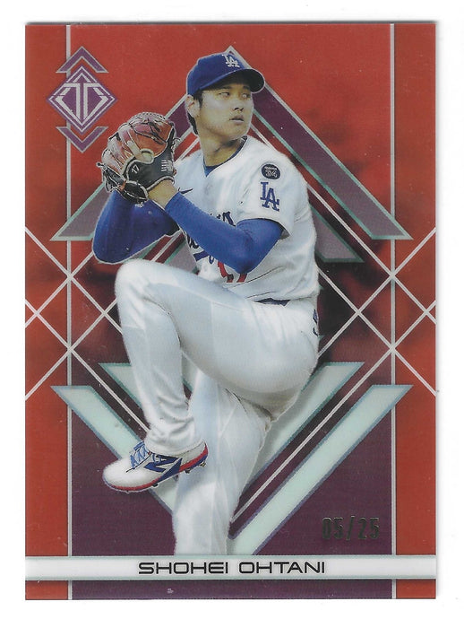 2025 Topps Transcendent Shohei Ohtani #1 Orange Refractor /25 SSP
