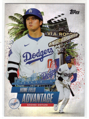 2025 Topps Series 1 Shohei Ohtani #HA-5 Home Field Advantage SSP