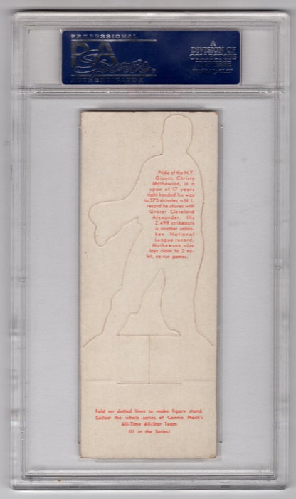 1951 Topps Christy Mathewson Connie Mack's All-Stars PSA 4