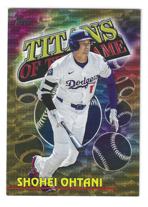 2026 Topps Shohei Ohtani #TOG-1 Gold Crackle Foil /50 SSP