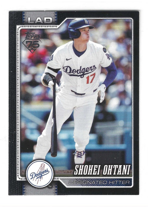 2026 Topps Series 1 Shohei Ohtani #200 Black Parallel /75 SP