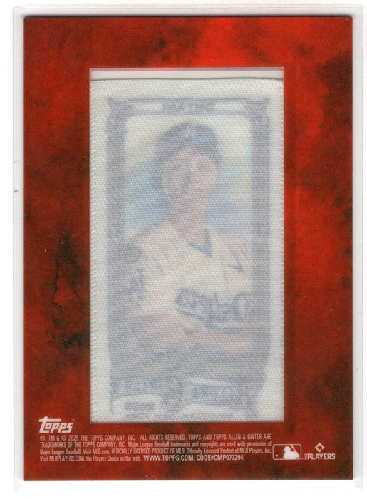 2025 Topps Allen & Ginter Shohei Ohtani Mini-Framed Cloth /10 SSP