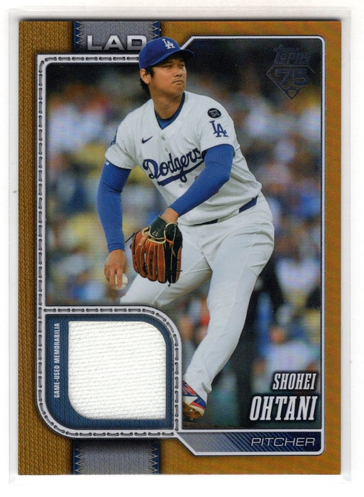 2026 Topps Series 2 Shohei Ohtani #500 Gold Foil Patch /50