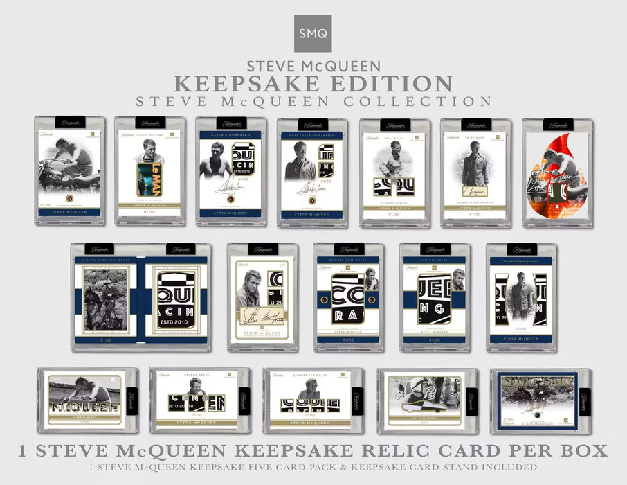 2025 Keepsake Edition Steve McQueen - Hobby Box